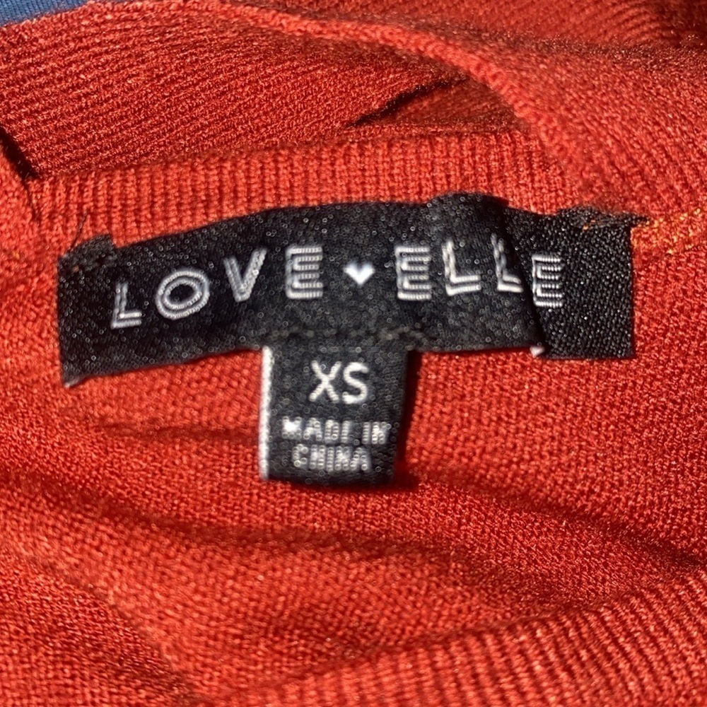 LOVE ELLIE Autumn Fall Mia Back Detail Cozy Soft Sweater Weather Women Size XS - Picture 5 of 5